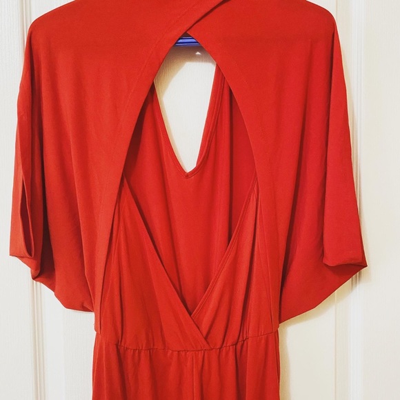 Red Guess Romper - Picture 2 of 4